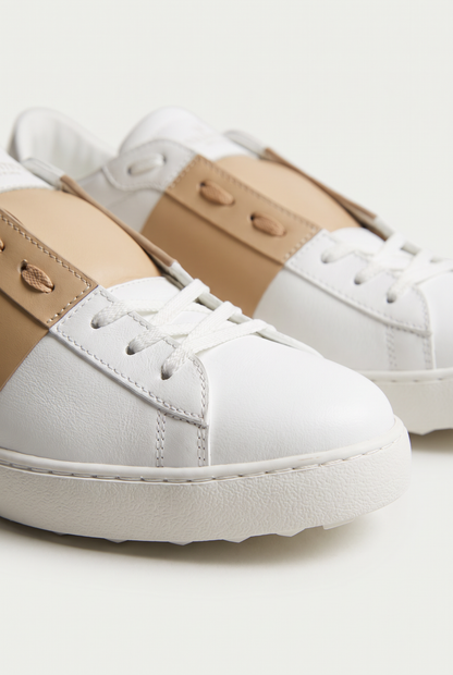 Operator Sneaker White Sand