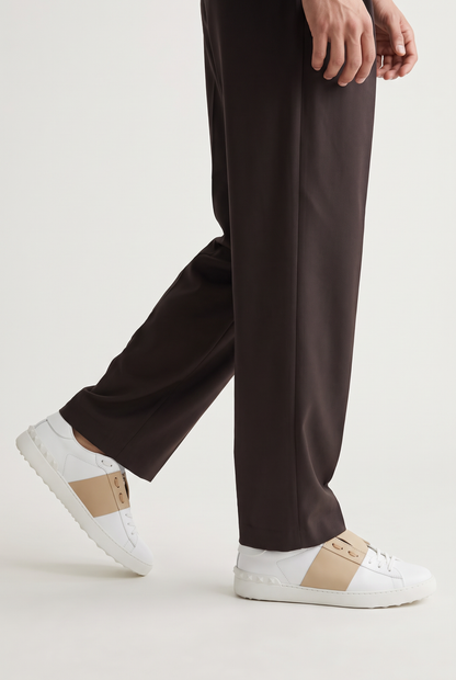Operator Sneaker White Sand