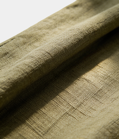 Olive Linen Trousers