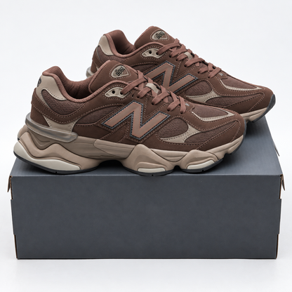 NB 9060 Unisex - Marrone + Verde Militare