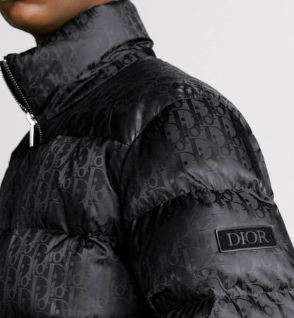 Oblique Hooded Jacket