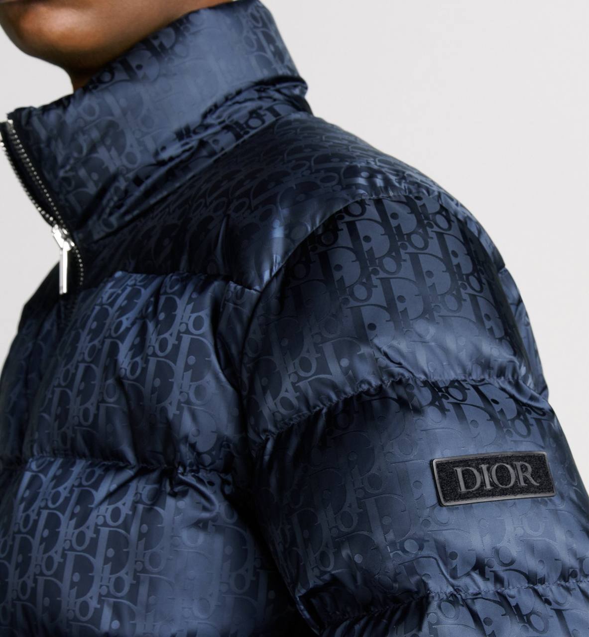 Oblique Hooded Jacket
