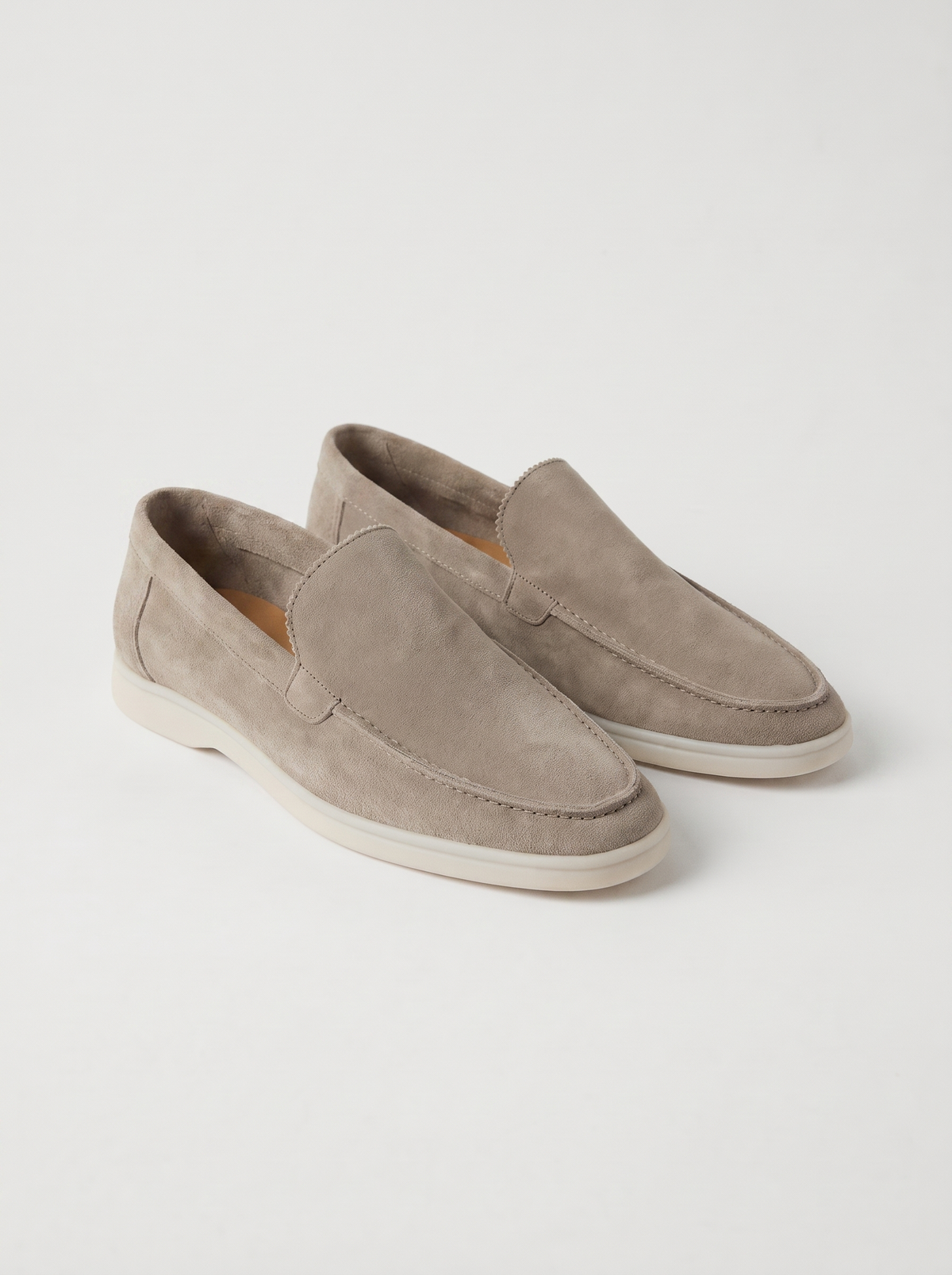 Light Grey Yacht Loafers