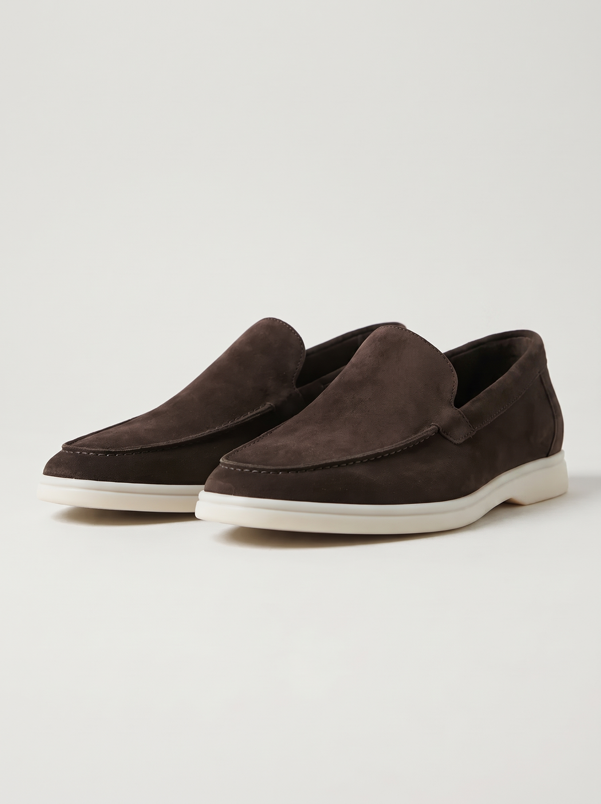 Warm Grey Yacht Loafers