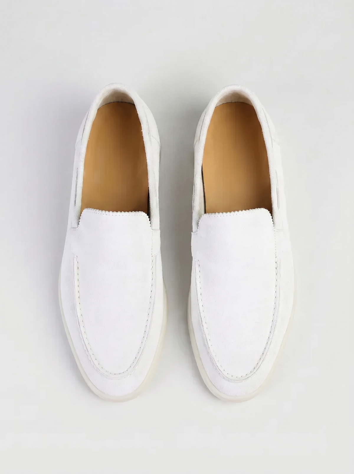 White Yacht Loafers