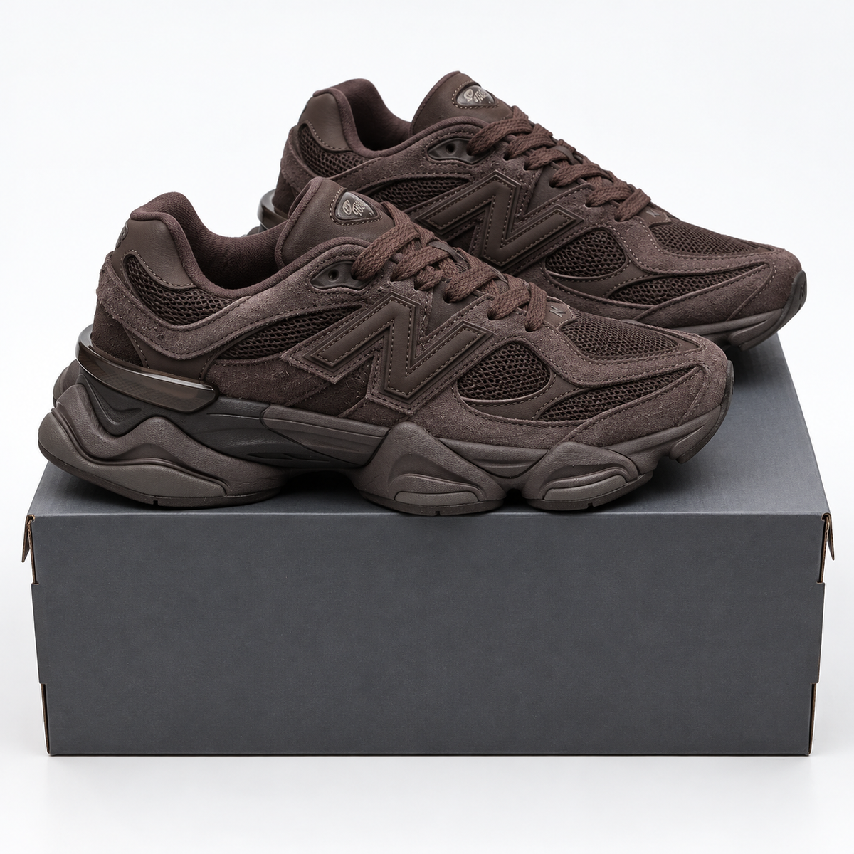 NB 9060 Unisex - Marrone Scuro